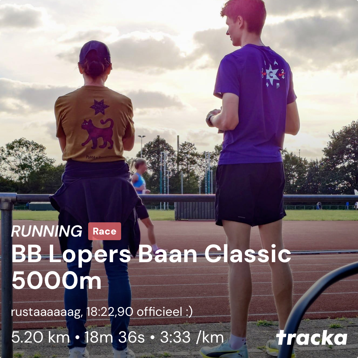 Activity of "BB Lopers Baan Classic 5000m" on Tracka