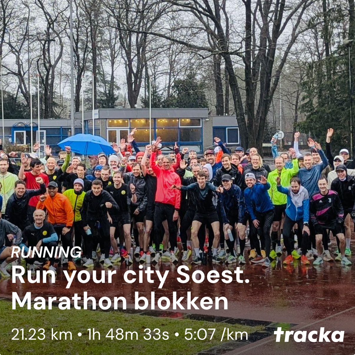 Activity of "Run your city Soest. Marathon blokken" on Tracka
